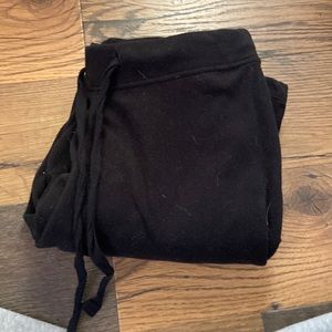 Black fleece lounge pants from Old Navy!!!